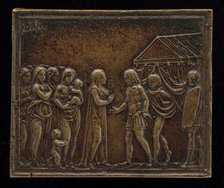 Coriolanus and the Women of Rome. Creator: Master of Coriolanus.
