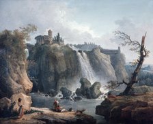 'The Waterfall at Tivoli', 18th/early 19th century. Artist: Hubert Robert