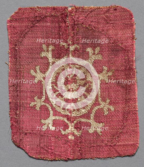 Ornament from a Tunic, Two Fragments Joined as One, 8th century. Creator: Unknown.