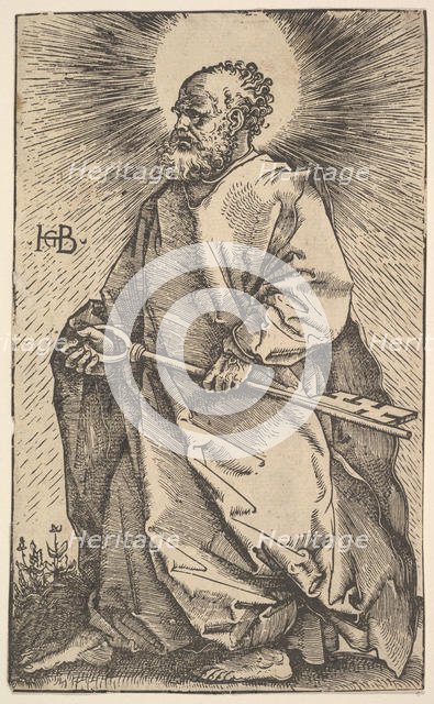 St. Peter from Christ and the Apostles, 1519. Creator: Hans Baldung.