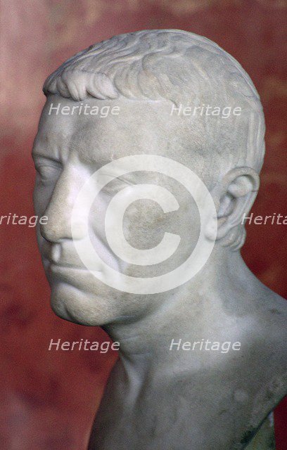 Bust of Corbulo, 1st century. Artist: Unknown