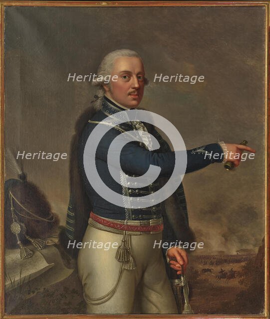 Portrait of Prince Eugen of Württemberg (1758-1822), 1840. Creator: Rothe, Carl (1810-1865).