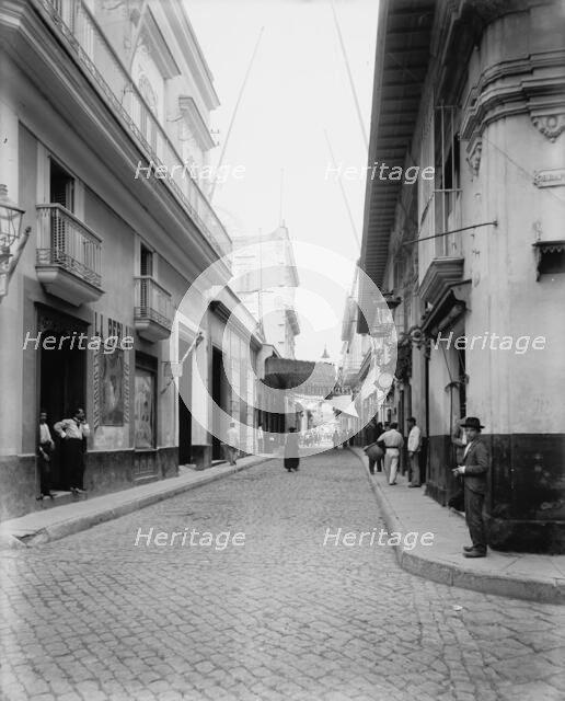Havana Street, Havana, c1900. Creator: Unknown.
