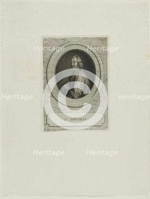 John Dryden, n.d. Creator: Jean-Baptiste de Grateloup.