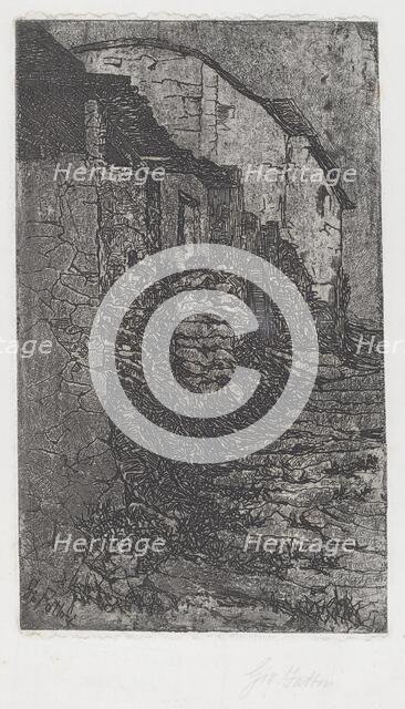 Bauco near Rome [Bauco presso Roma], c. 1904. Creator: Giovanni Fattori.