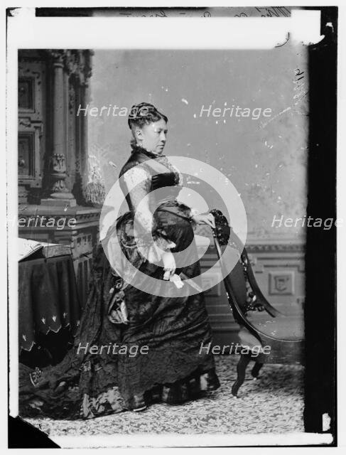 Grant, Mrs. U.S., between 1870 and 1880. Creator: Unknown.