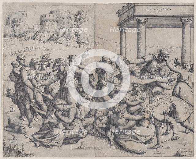 The Massacre of the Innocents, 1545. Creator: Augustin Hirschvogel.