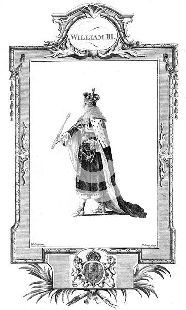 William III, King of England, Scotland and Ireland.Artist: Roberts