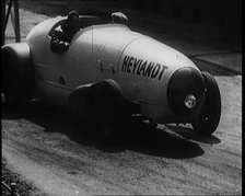 The German Built Heylandt Rocket Propelled Car, 1931. Creator: British Pathe Ltd.