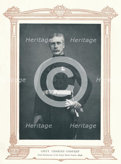 'Lieut. Charles Godfrey', 1910. Creator: Elliott & Fry.