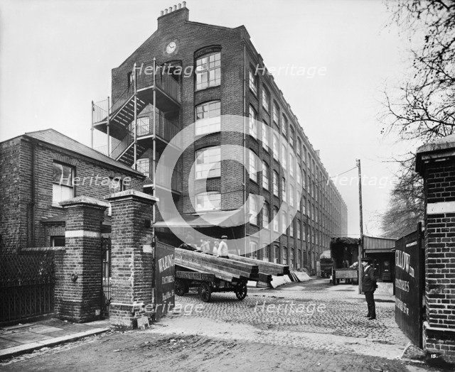 Aircraft manufacturing, Waring and Gillow factory, Hammersmith, London, November, 1916. Artist: H Bedford Lemere.