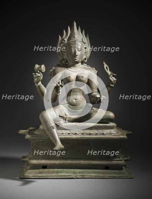 The Hindu Goddess Kali, 11th century. Creator: Unknown.