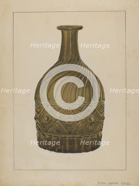Decanter, 1936. Creator: John Dana.