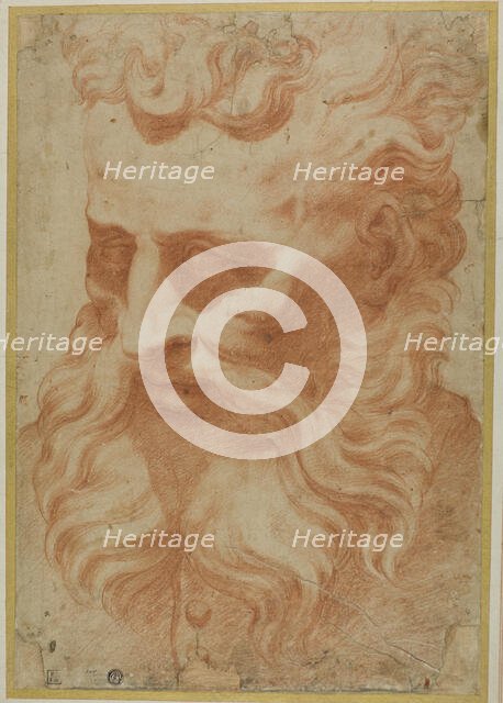 Head of God the Father, n.d. Creator: Daniele da Volterra.