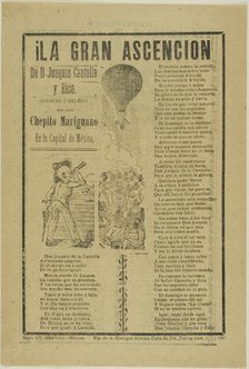 The Great Ascension, 1902. Creator: José Guadalupe Posada.