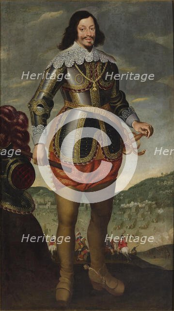 Portrait of Emperor Ferdinand III (1608-1657), First Half of 17th cen.. Creator: Luycx, Frans (1604-1668).
