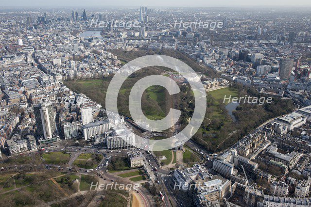 Green Park, City of Westminster, London, c2015. Artist: Damian Grady.