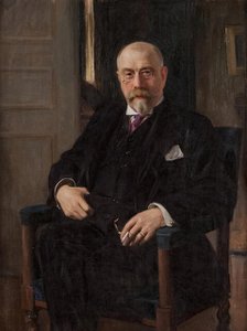 John Rettig [Portrait], 1907. Creator: Oscar Bjorck.