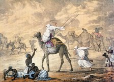 'A Sand Wind on the Desert', 1821. Artist: Denis Dighton