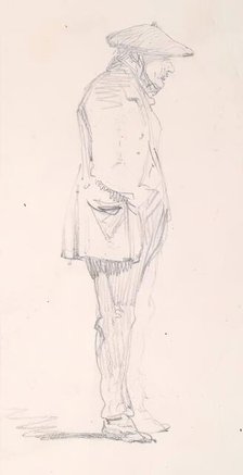 Man Wearing a Tam o' Shanter, c1830s. Creator: John Phillip.