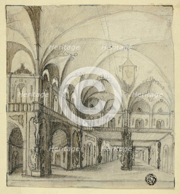 Fantastic Interior, n.d. Creator: Unknown.