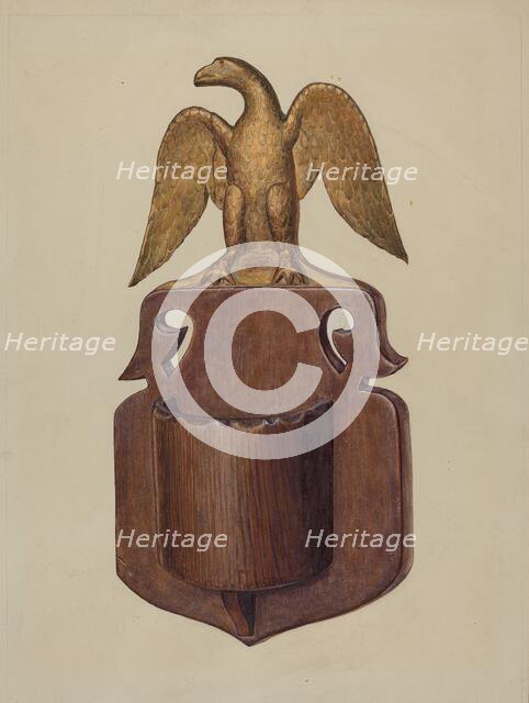 Match Case for Wall, c. 1938. Creator: Howell Rosenbaum.