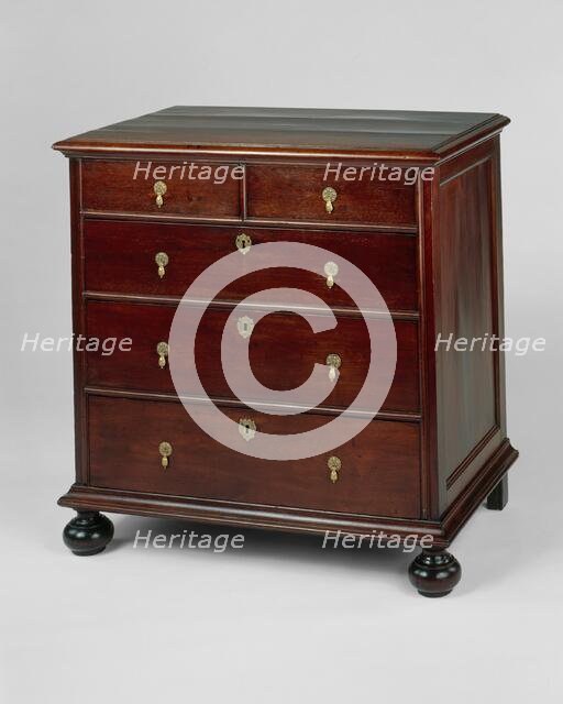 Chest of Drawers, 1700/30. Creator: Unknown.