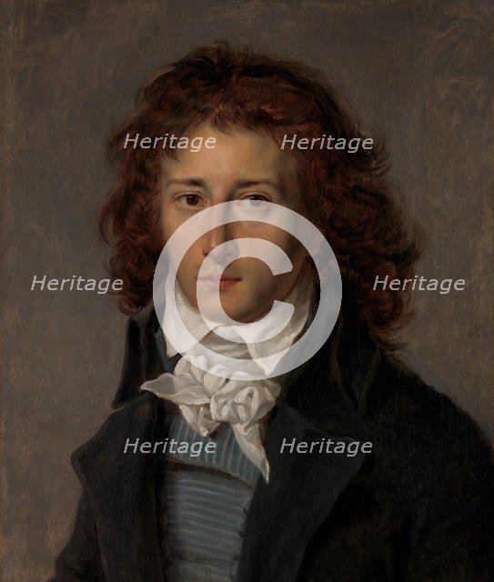 François Gérard (1770-1837), later Baron Gérard, ca. 1790. Creator: Antoine-Jean Gros.