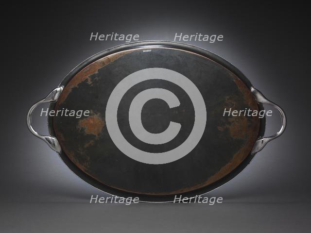 Tea Service (Tray), c. 1790-1810. Creator: Anne Bateman (British, 1748-1813); Peter Bateman (British, 1740-1825); William (I) Bateman (British, 1774-1850).