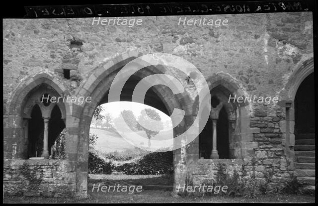 Cleeve Abbey, Chapter House, Old Cleeve, West Somerset, Somerset, 1940-1948. Creator: Ethel Booty.
