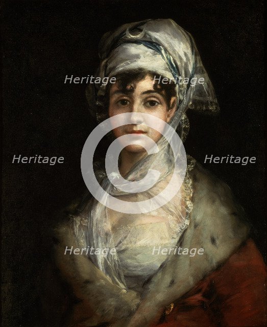 'Portrait of the Actress Antonia Zárate', c1810. Artist: Francisco Goya