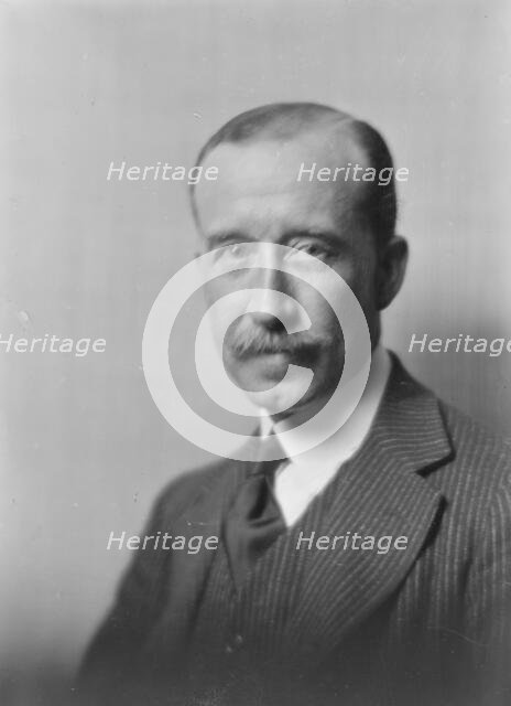 Mr. D.S. Iglehart, portrait photograph, 1918 Aug. 16. Creator: Arnold Genthe.