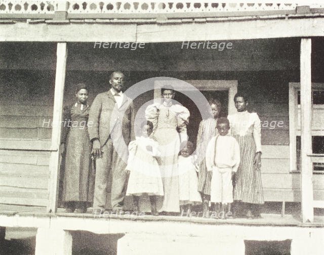 A Liberian family group, 1906. Creator: Unknown.