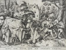 The Wedding of Mopsus and Nisa, or the Dirty Bride, 1570. Creator: Pieter van der Heyden.
