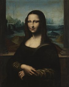 Copy of the "Mona Lisa", c1635-1660. Creator: Unknown.