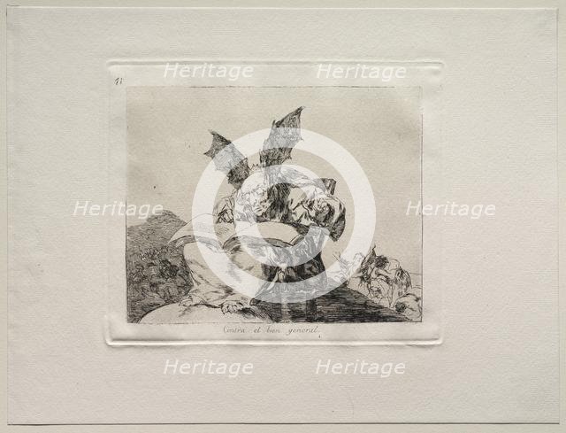 The Horrors of War: Against the Common Good. Creator: Francisco de Goya (Spanish, 1746-1828).