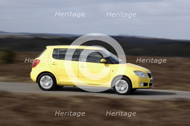 2008 Skoda Fabia 2. Artist: Unknown.
