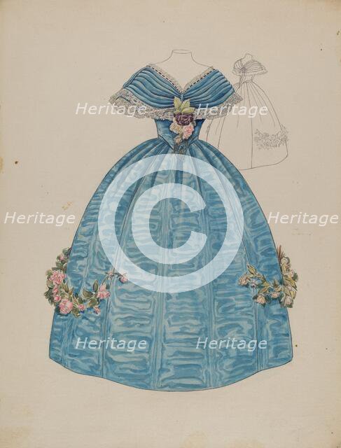 Dress, c. 1936. Creator: Melita Hofmann.