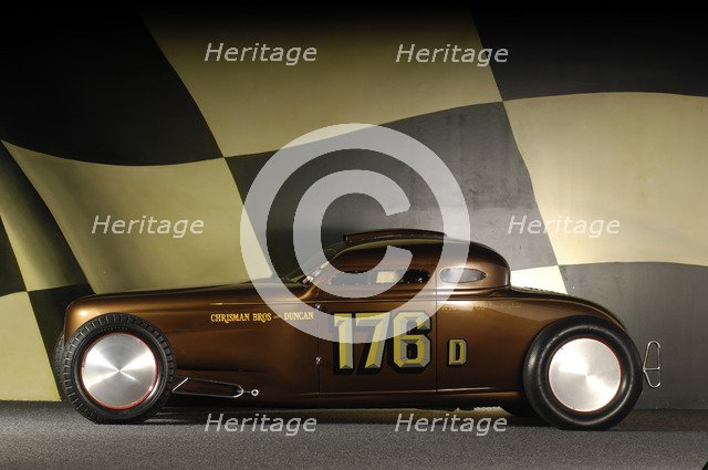 Chrisman Bonneville coupe 331 1951. Artist: Simon Clay.