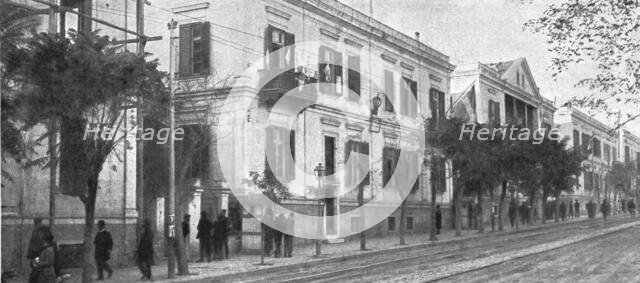 'Les evenements de Grece; le siege du gouvernement de la Defense nationale, a Salonique', 1916. Creator: Unknown.