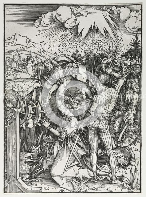 The Martyrdom of Saint Catherine of Alexandria, c. 1497. Creator: Albrecht Dürer (German, 1471-1528).