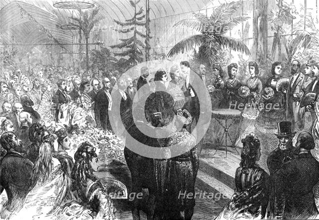 Evening Fete of the Royal Botanic Society's Gardens, Regent's Park, 1872. Creator: Unknown.
