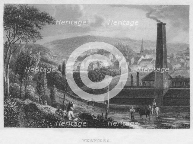 'Verviers', 1850. Artist: H Bond.