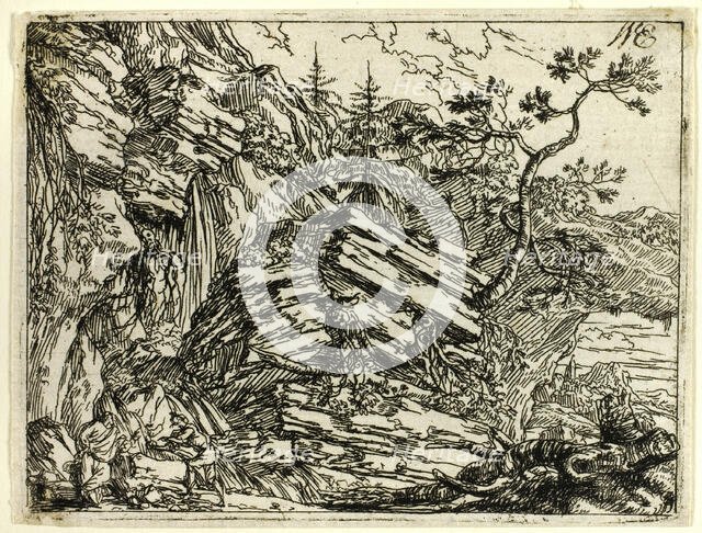 Italian Landscape with Ruins, n.d. Creator: Jonas Umbach.