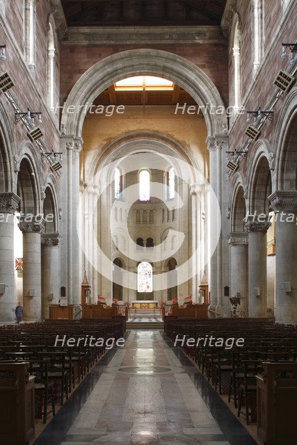 Interior of St Anne's Cathedral, Belfast, Northern Ireland, 2010.