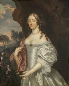 Portrait of Jacoba van Orliens, Wife of Jacob de Witte of Haamstede, 1660. Creator: Jan Mytens.