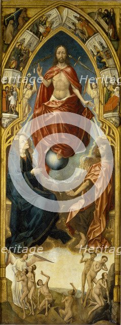 Redemption Tryptich: The Last Judgment. Artist: Stockt, Vrancke van der (1420-1495)