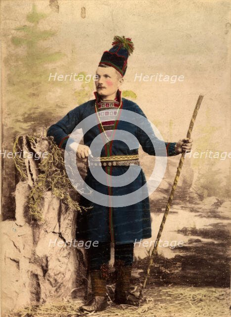 Mattias Årén, Frostviken Lapland, 1890-1900.  Creator: Helene Edlund.