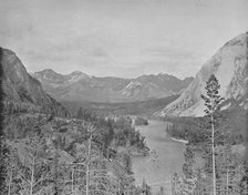 'Valley of the Bow River, Alberta, Canada', c1897. Creator: Unknown.