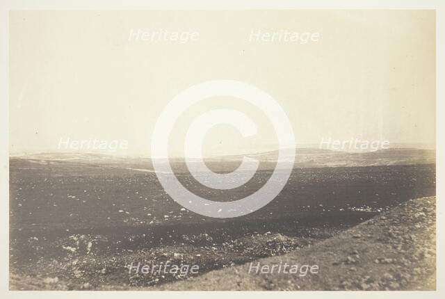 Sebastopol, from the Mortar Battery, 1855. Creator: Roger Fenton.